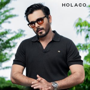 Black Polo T-Shirt